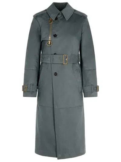 Burberry Trench Coat In Grey