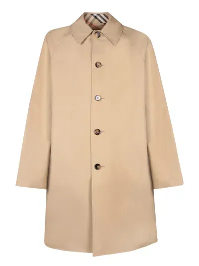 Burberry Coats In Neutrals