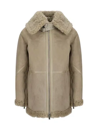 Burberry Coats & Jackets In Grey