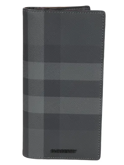 Burberry Cavendish Wallet In Gray