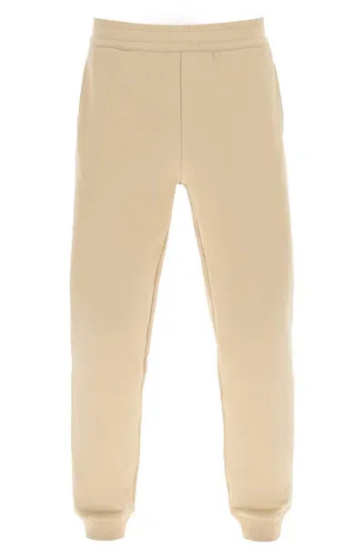 Burberry Cotton Sweatpants With Prorsum Label In Beige