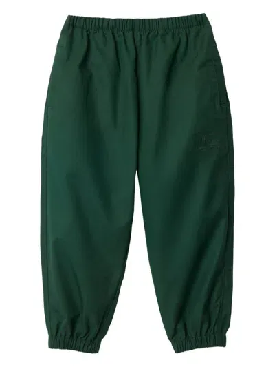 Burberry Kids' Cotton Trousers In Green