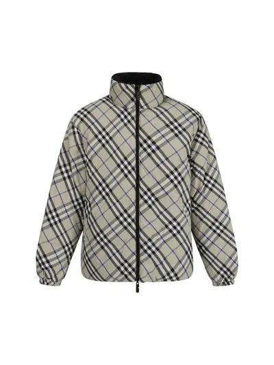 Burberry Down Jackets In Multicolor