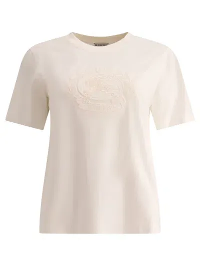 Burberry Ekd T-shirts In White