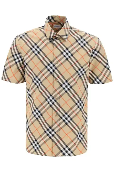 Burberry Shirts In Multicolor