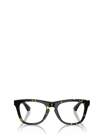 Burberry Eyeglasses In Green Havana