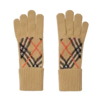 Burberry Gloves In Beige