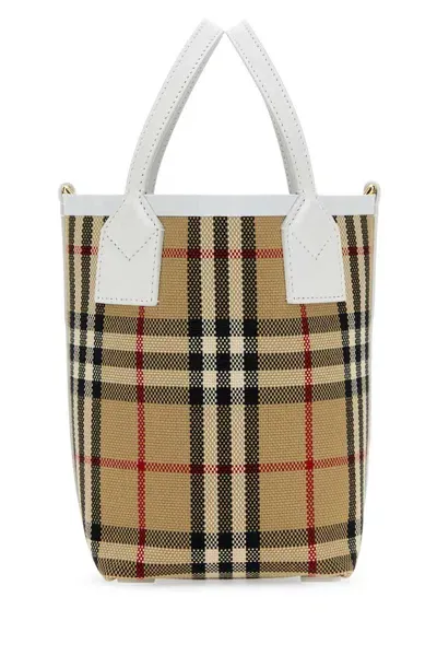 Burberry Handbags. In Checked