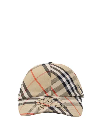 Burberry Hat In Neutrals