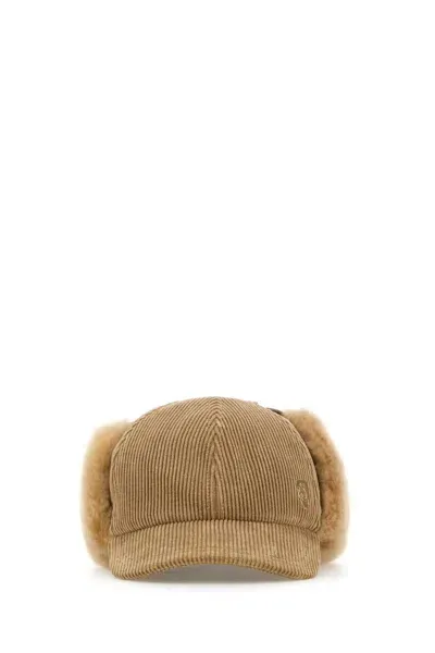 Burberry Hats And Headbands In Brown