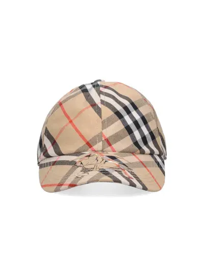 Burberry Hats In Beige