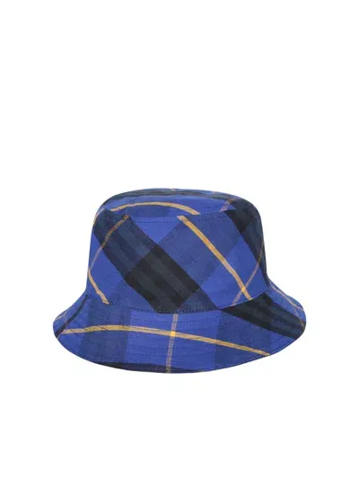 Burberry Hats In Blue