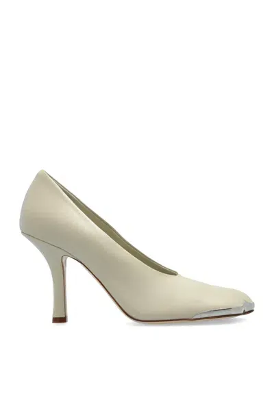 Burberry Heeled Shoes Duck In Grey