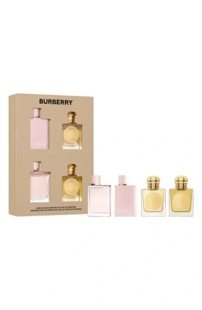 Burberry Her/goddess 4-piece Fragrance Gift Set In No Color