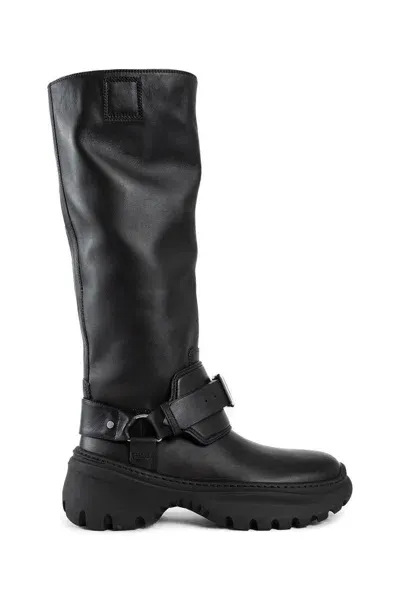 Burberry High Boots In Black