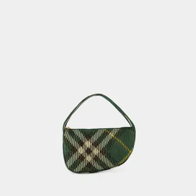 Burberry Knit Baguette Purse In Green