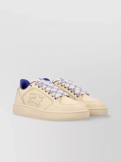 Burberry Lf Stock Sneakers In Neutrals