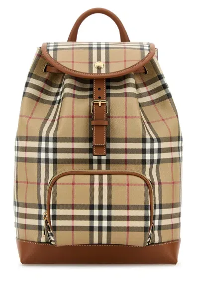 Burberry Ll Md Backpack Dfc-tu Nd  Female In Brown