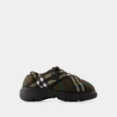 Burberry Pillow Low Mules -  - Nylon - Multicolor