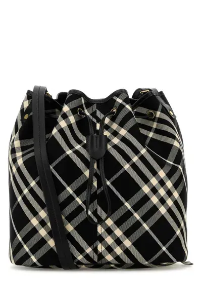 Burberry Ll Md Drawstring Bucket Cj1-tu Nd  Female In Printed