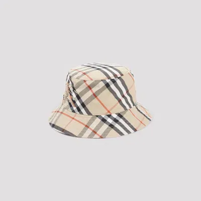 Burberry Recycled Polyester Bucket Hat M In Yellow