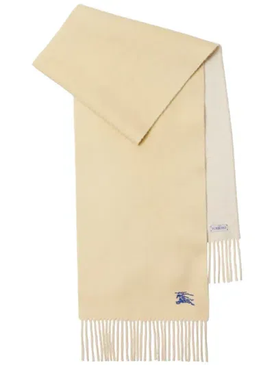 Burberry Reversible Cashmere Scarf In Neutrals