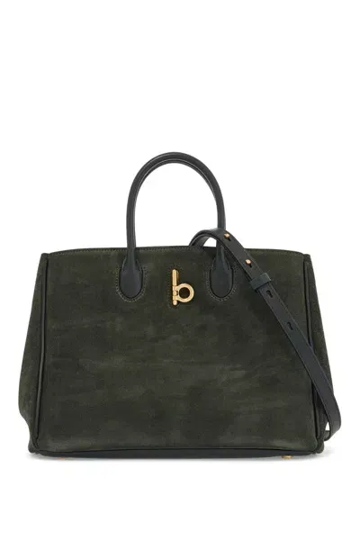 Burberry Rocking Horse Tote Bag In Green