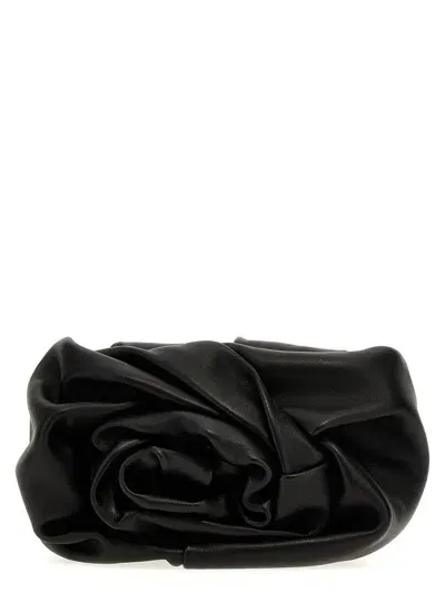 Burberry 'rose' Clutch In Black