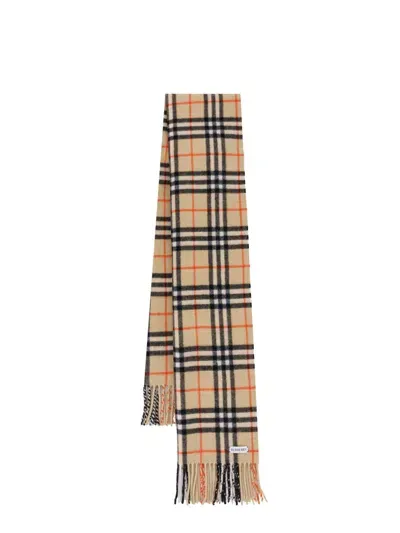 Burberry Scarf In Sand