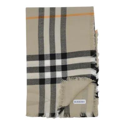 Burberry Scarfs In Beige