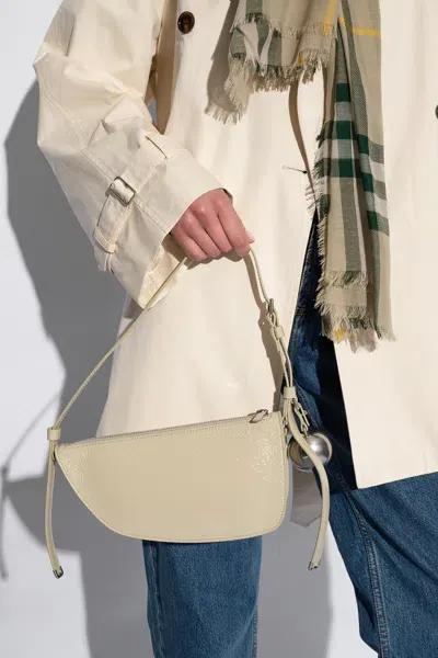 Burberry ‘shield Mini' Shoulder Bag In Green