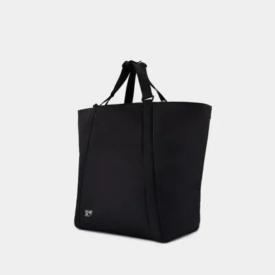 Burberry Shield Shopper Bag In Black