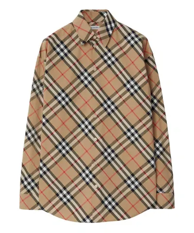 Burberry Shirt In Multicolor