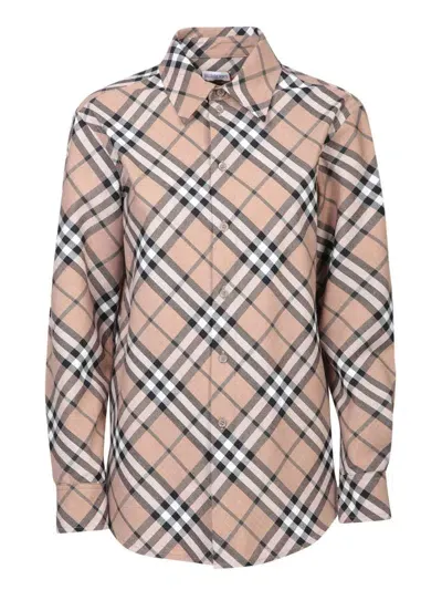 Burberry Shirts In Linden Ip Check