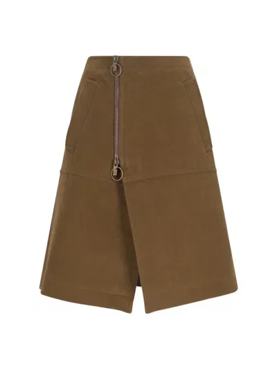 Burberry Skirts In Brown