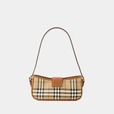 Burberry Sling Purse In Brown