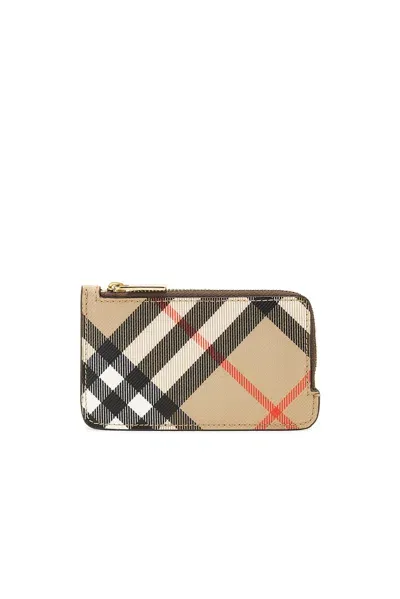 Burberry Somerset Cardcase In Sand