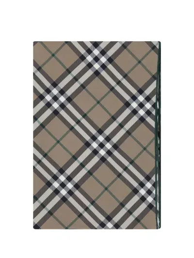 Burberry Square Silk Scarf In Linden