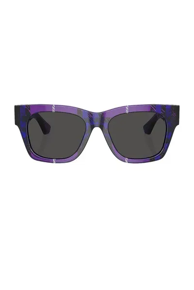 Burberry Square Sunglasses In Purple