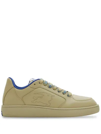 Burberry Stock Sneakers In Hunter