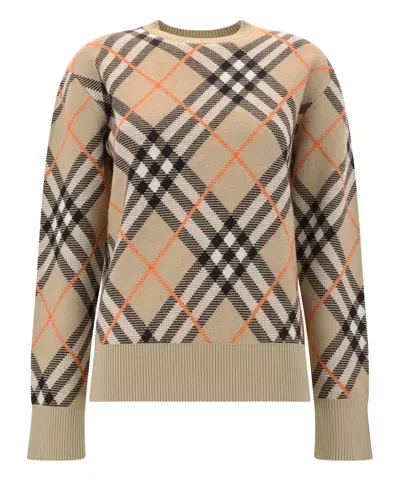 Burberry Sweater In Beige