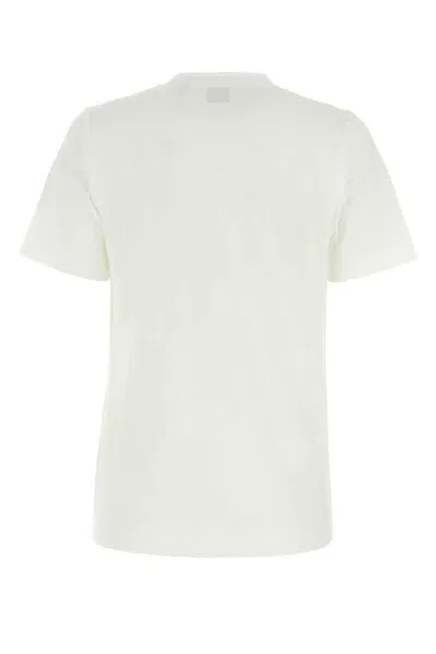 Burberry White Cotton T-shirt