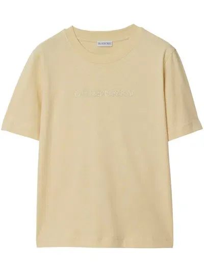 Burberry T-shirts And Polos In Candle