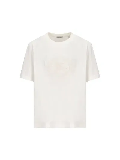 Burberry T-shirts And Polos In White