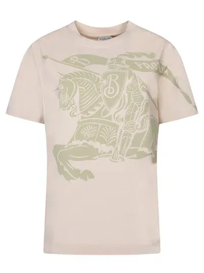 Burberry T-shirts In Beige