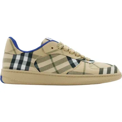 Burberry Terrace Check Sneaker In Beige