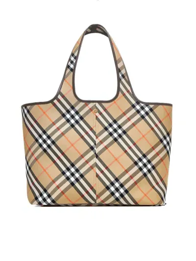 Burberry Tote In Beige