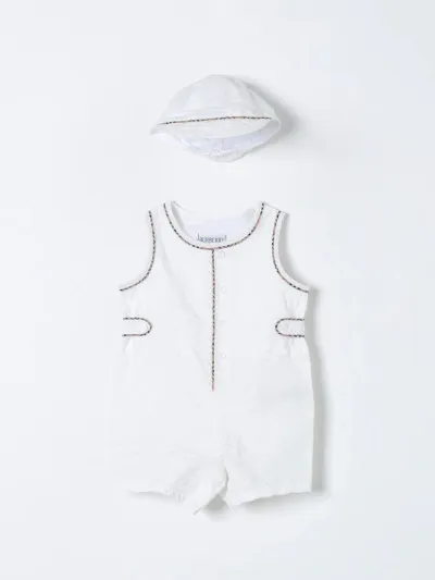 Burberry Babies' Tracksuits  Kids Kids Color White