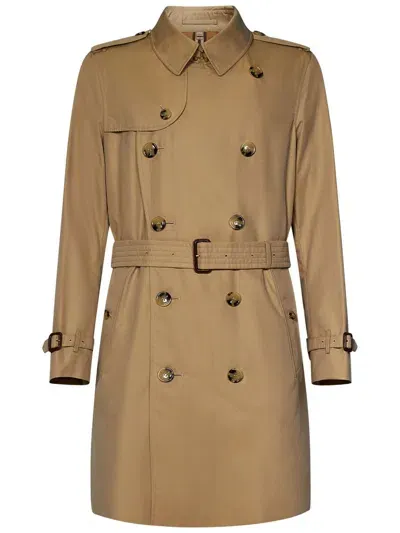 Burberry Trench In Beige O Tan