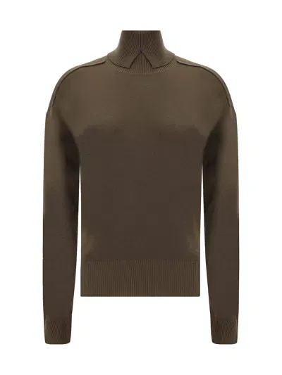 Burberry Turtleneck Sweater In Grey